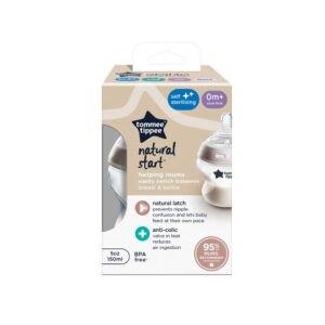 Tommee Tippee Natural Start  pudelīte ar pašsterilizācijas funkciju 150ml 42240091
