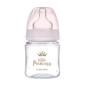 Canpol babies plata kakla antikoliku pudelīte Anti-colic  120ml PP Easy Start ROYAL BABY 35/233_pin