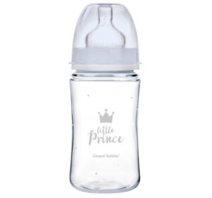 Canpol babies plata kakla antikoliku pudelīte Anti-colic  240ml PP Easy Start ROYAL BABY 35/234_blu