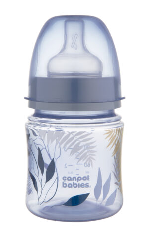 CANPOL BABIES EasyStart pretkoliku pudelīte, 120ml, GOLD, 35/239_blu