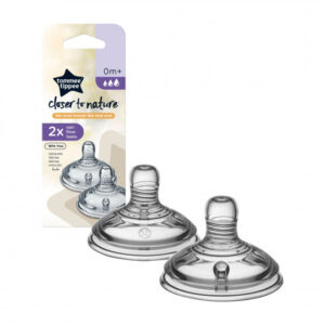 TOMMEE TIPPEE Closer To Nature Vari Flow Teats, 0M+, 2gab., 42458701