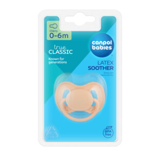 CANPOL BABIES lateksa apaļais knupītis NUDE, 0-6m,  23/223_cre