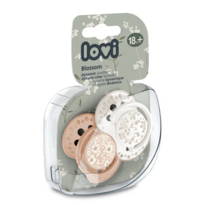 LOVI silikona dinamiskie knupīši, Blossom Ivory, 18+m, 2 gab.,  22/924girl