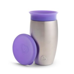 MUNCHKIN Sippy krūzīte, violeta, Miracle 360, 296ml, 90098