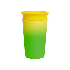 MUNCHKIN pudele MIRACLE, yellow, 266 ml, 12m+, 051868