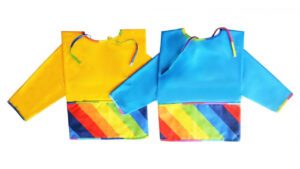 LIBRA lacīte-priekšautiņš ar garām piedurknēm S