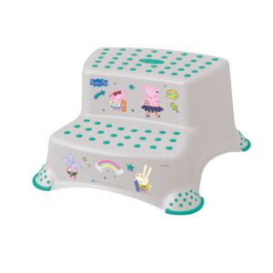 KEEEPER dubultā pakāpiens Peppa Pig Soft Gray
