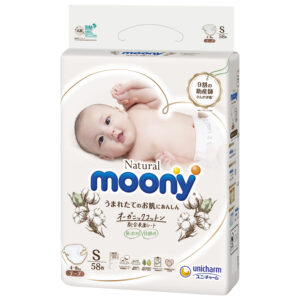 MOONY autiņbiksītes LOW IRRITATION, S, 4-8 kg., 54 gab.