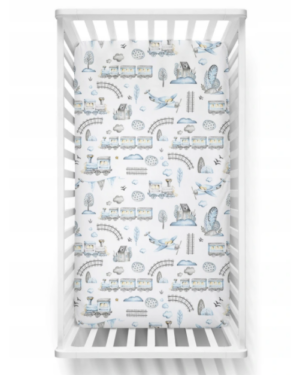 Palags kokvilnas krās. 120*60