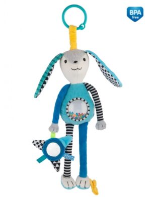 CANPOL BABIES plīša rotaļlieta ar grabulīti, 68/061