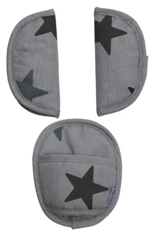 DOOKY universāls polsterējums Grey Stars 2026922