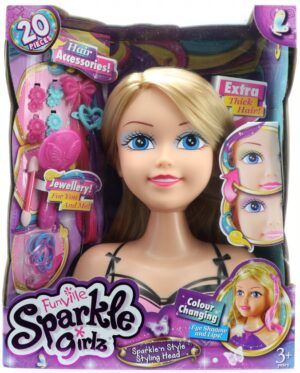 SPARKLE GIRLZ lelles  krūšu tēls ar krāsu mainošām acīm, 10029/10097