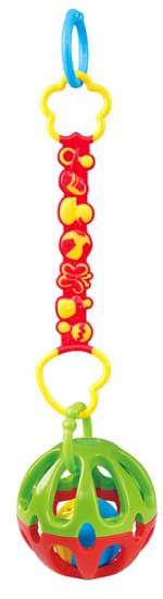 PLAYGO INFANT&TODDLER piestiprināma bumbiņa – grabulītis, 1512