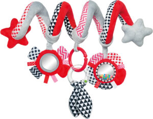 CANPOL BABIES spirālveida  rotaļlieta, gultiņai/ratiem Zig Zag, 68/063