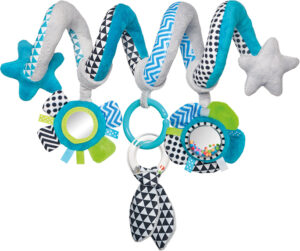 CANPOL BABIES spirālveida rotaļlieta, gultiņai/ratiem Zig Zag, 68/063