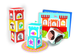 CLEMENTONI Montessori kubiku tornis, 50934