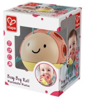 HAPE bērnu rotaļlieta “”Busy Bug Roll-FSC””, E8522B