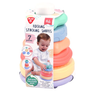 PLAYGO saliekamās formas piramīda, 7 gab., 4874