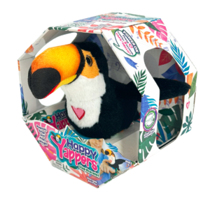 HAPPY YAPPERS interaktīvs plīša putns Tukāns, 9591