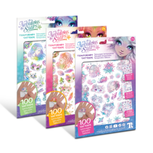 NEBULOUS STARS Temporary Tattoos – Asst., 11410