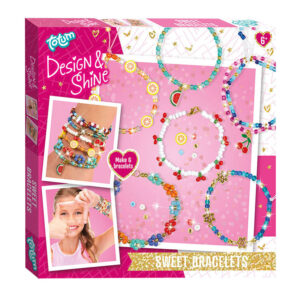 TOTUM radošais komplekts Design & Shine Sweet Bracelets, 28210