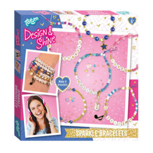TOTUM radošais komplekts Design & Shine Sparkle Bracelets, 28234