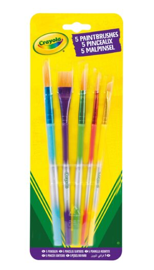 CRAYOLA otas Paint Brushes, 5gab, 3007