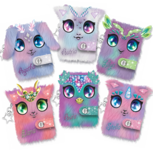 NEBULOUS STARS pūkaina mini piezīmju grāmatiņa, sortiments, 11455