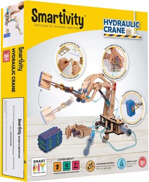 SMARTIVITY konstruktors-hidrauliskais celtnis Pump It Move It, SMRT1018