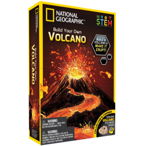 NATIONAL GEOGRAPHIC zinātniskais komplekts Vulkāns, NGVOLCANO