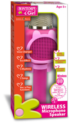 BONTEMPI bezvadu skaļruņu mikrofons, 41 2871