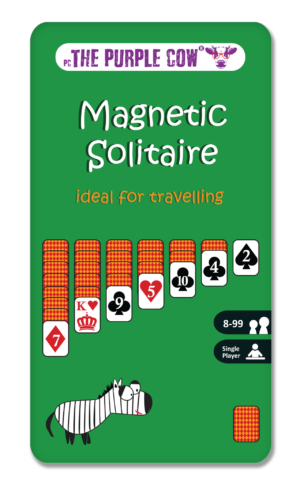 PURPLE COW ceļojumu spēle Magnetic Solitaire (LT,LV), 559