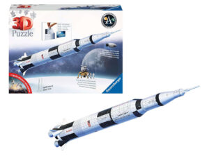 RAVENSBURGER 3D puzle Apollo Saturn V raķete, 440 gab., 11545
