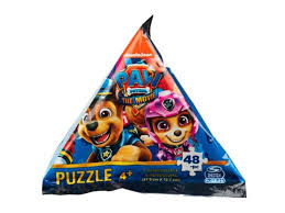 PAW PATROL Puzzle In Triangle Bag, 48vnt., assort., 6067568