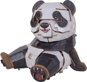MAKEBUG 3D papīra puzle panda, MB-D-0041