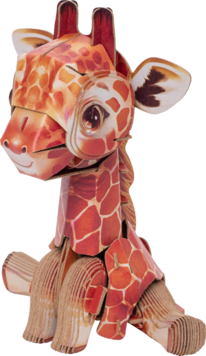 MAKEBUG 3D papīra puzle Žirafe, MB-D-0042