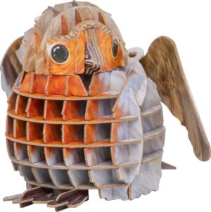 MAKEBUG 3D papīra puzle Sarkanrīklīte, MB-D-0025