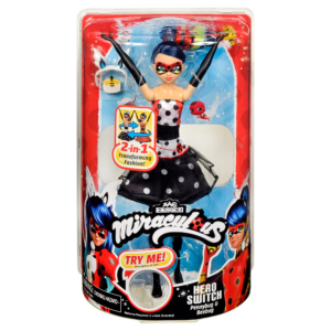 MIRACULOUS lelle Hero Switch Penny Bug & Bee Bug, 50417