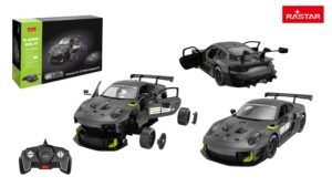 RASTAR 1:18  saliekamas un radiovadāms auto R/C Porsche 911 GT2 RS Clubsport, 99600