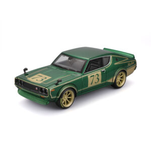 MAISTO DIE-CAST 1:24 sacīkšu automodelis Design Tokyo Mods – 1973 Nissan Skyline 2000GT-R, 32539