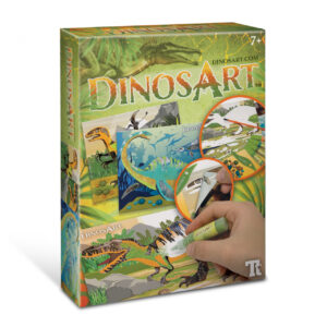 DINOSART radošuma komplekts Sand & Foil Art, 15011