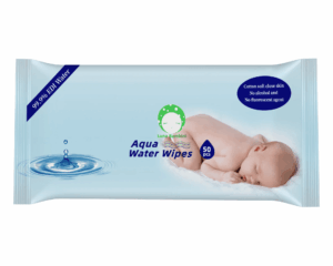 AQUA WATER WIPES mitrās salvetes 50 gab., 2002102