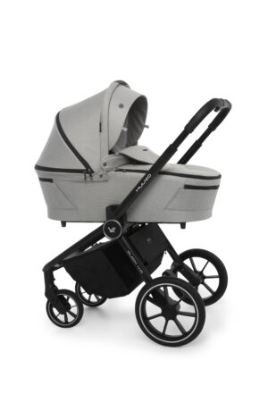 MUUVO Quick 4.0 ratiņi Steel Grey 2in1 SET