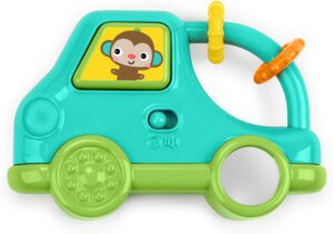 BRIGHT STARTS interaktīvā rotaļlieta Take a Long Toy Safari Driver, 16889