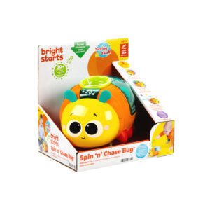 BRIGHT STARTS interaktīvā rotaļlieta Spin ‘n’ Chase Bug Ball Popper, 17632